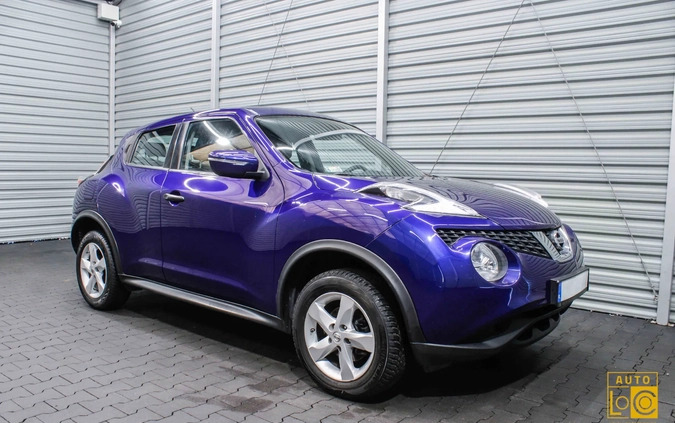 Nissan Juke cena 35555 przebieg: 206000, rok produkcji 2014 z Trzebiatów małe 254